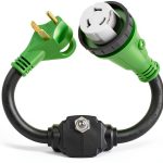 RVGUARD 30A to 50A RV Power Adapter-0