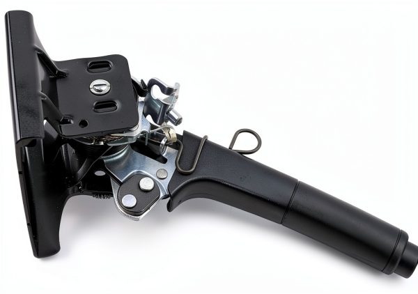QHHR Black Metal Parking Brake Lever for Wrangler JK-3