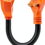 30 Amp RV Power Adapter Fahkns Orange Copper Plug-0
