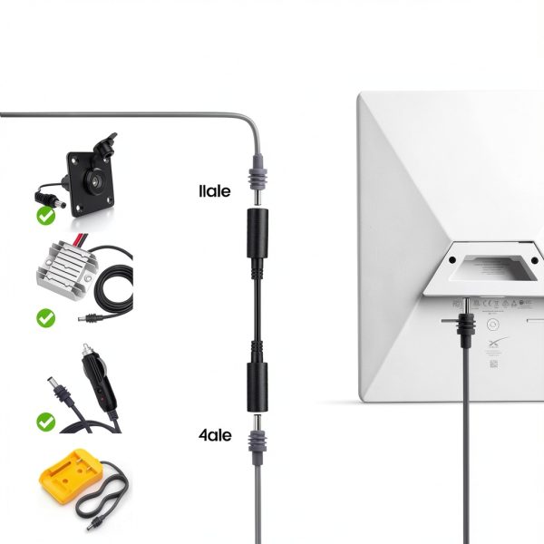 Starlink Mini Power Adapter RVSPARK 5.5x2.1mm-5