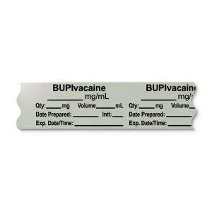 Anesthesia Label AN-2-42 by PDC Healthcare Tall Man Lettering ASTM-0