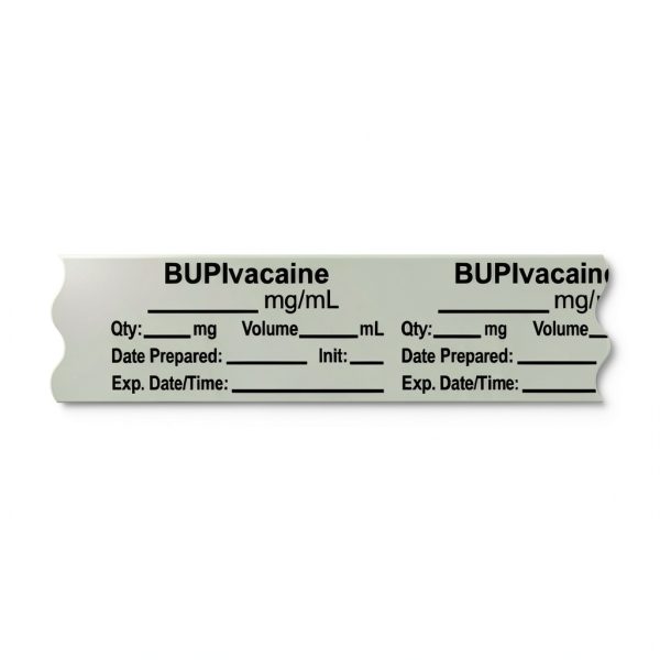Anesthesia Label AN-2-42 by PDC Healthcare Tall Man Lettering ASTM-0