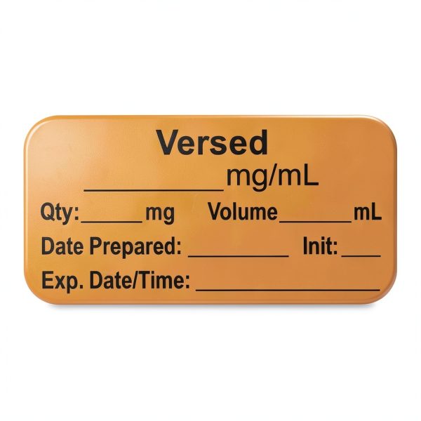 Anesthesia Labels PDC Healthcare LAN-2-149 Tall Man ASTM Color-0