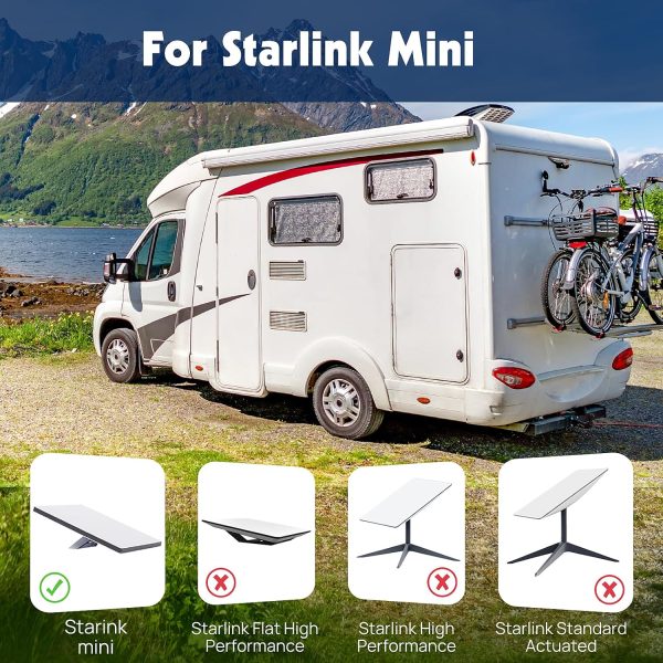 DAQA 12V‑24V Car Power Adapter for Starlink Mini – 2 m Direct Vehicle-4
