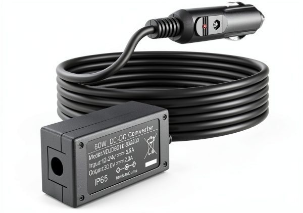 DAQA 12V‑24V Car Power Adapter for Starlink Mini – 2 m Direct Vehicle-0