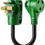 RV Power Adapter 50A to 30A Male to Female RVGUARD Copper Cable-0