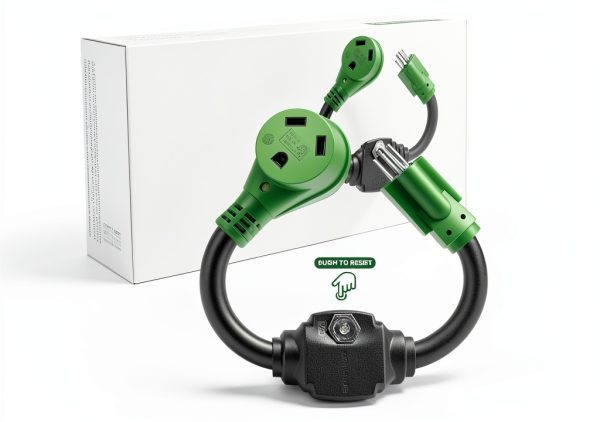 RVGUARD 15A to 30A Power Adapter with Overload Protection LED-7