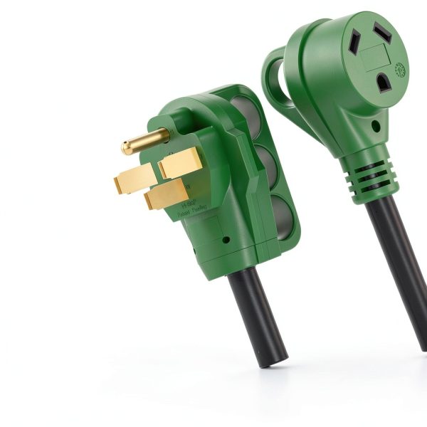 RV Power Adapter 50A to 30A Male to Female RVGUARD Copper Cable-2