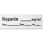Anesthesia Removable Tape PDC AN-10 Heparin 1/2" White 500" Length 333-0