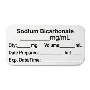Anesthesia Label PDC Healthcare LAN-2-89 1-1/2x3/4 Paper Roll 500-0