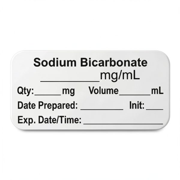 Anesthesia Label PDC Healthcare LAN-2-89 1-1/2x3/4 Paper Roll 500-0