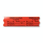 Anesthesia Tape PDC Healthcare AN-2-162D2 Red 3/4 x 500 Removable-0