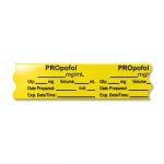 PDC Healthcare Anesthesia Tape AN-2-27 Yellow 1" Core 3/4" x 500"-0