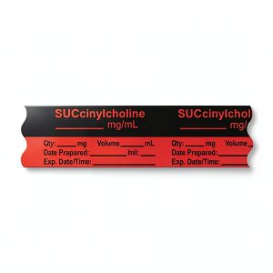 PDC Healthcare Anesthesia Tape AN-2-20 Red 3/4" x 500" Removable-0